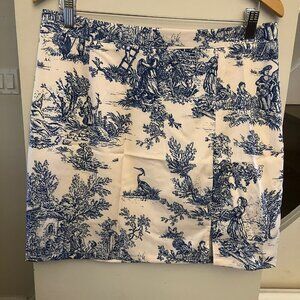 Adorable Toile Miniskirt ON SALE